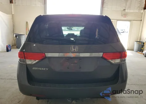 2014 Honda Odyssey Exl из США, поврежденный, VIN 5FNRL5H65EB025568